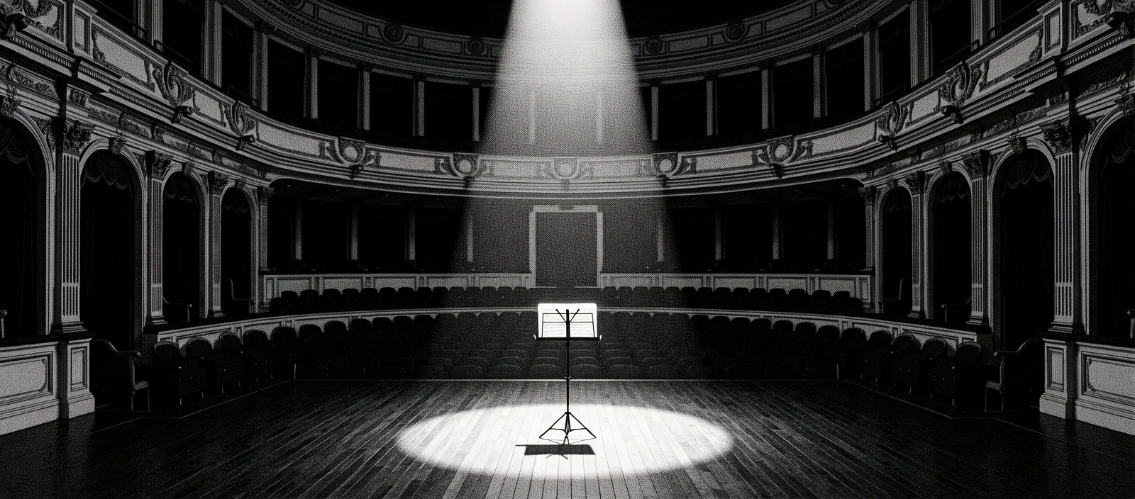 Scène vide d'Opéra